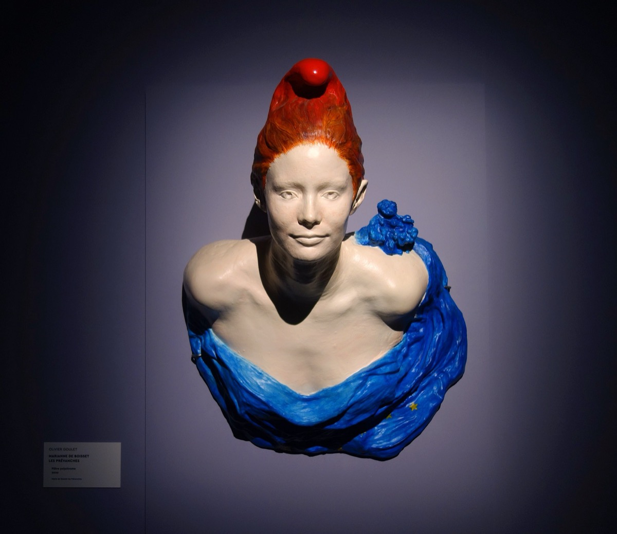 Marianne&nbsp;​à l'expo de Daoulas face