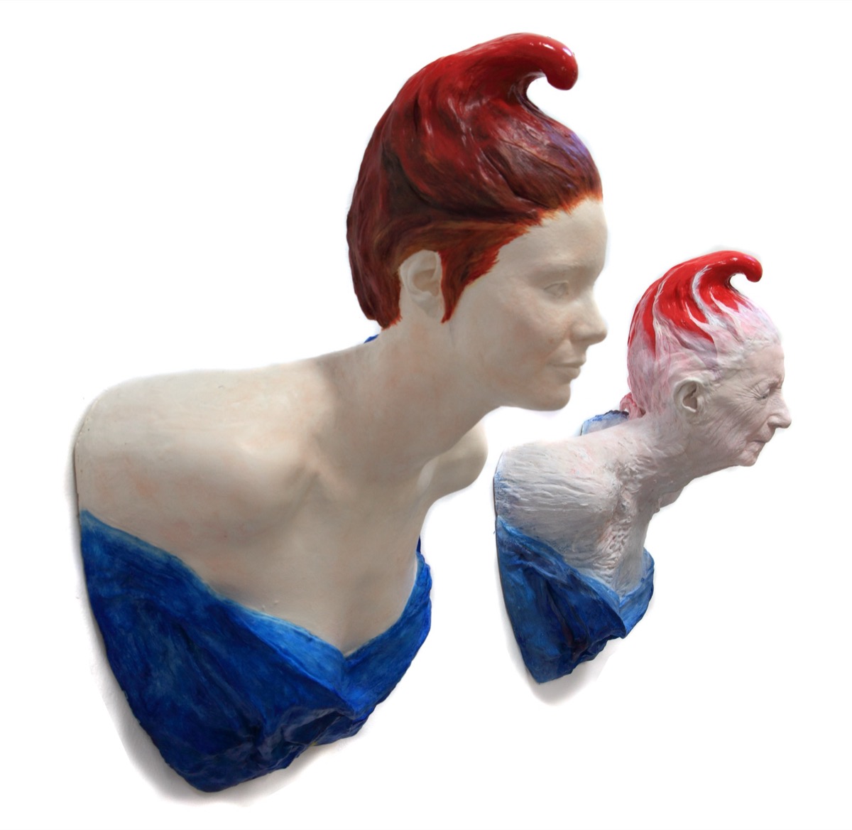 Marianne ​polychrome&nbsp;et la doyenne